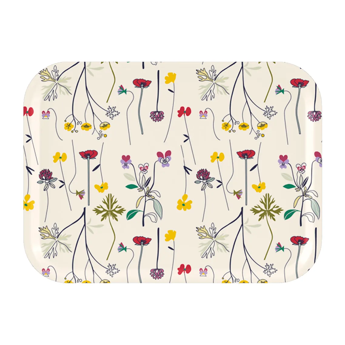 Herbarium Tablett 20 x 27cm, Off-white Åry Home