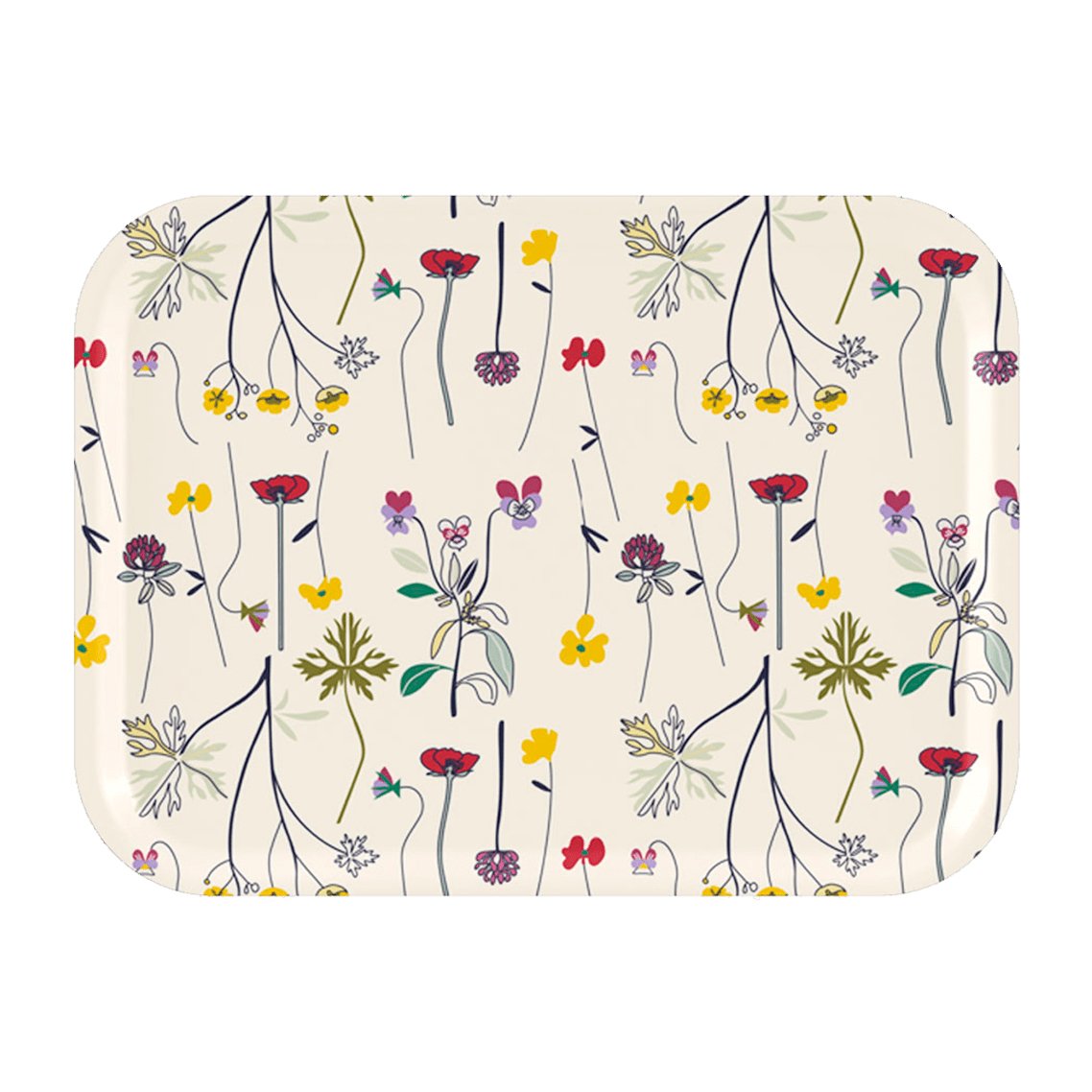 Åry Home Herbarium Tablett 20 x 27cm Off-white