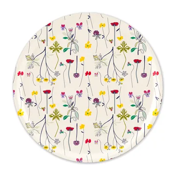 Herbarium Tablett Ø38cm - Off-white - Åry Home