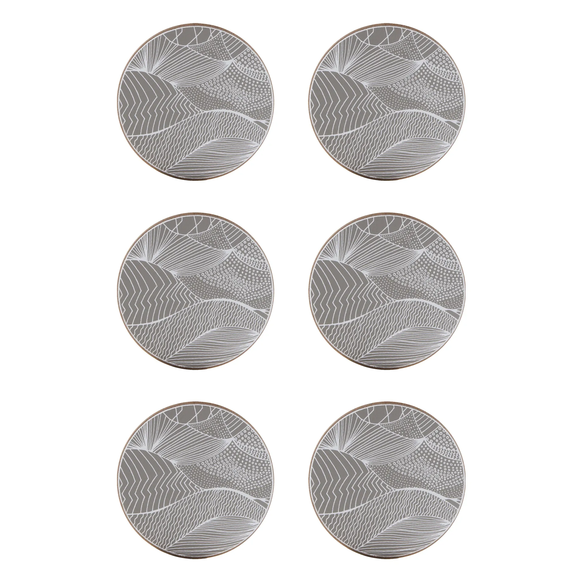 Japanese Landscape Glasuntersetzer 6er Pack, Stone Åry Home