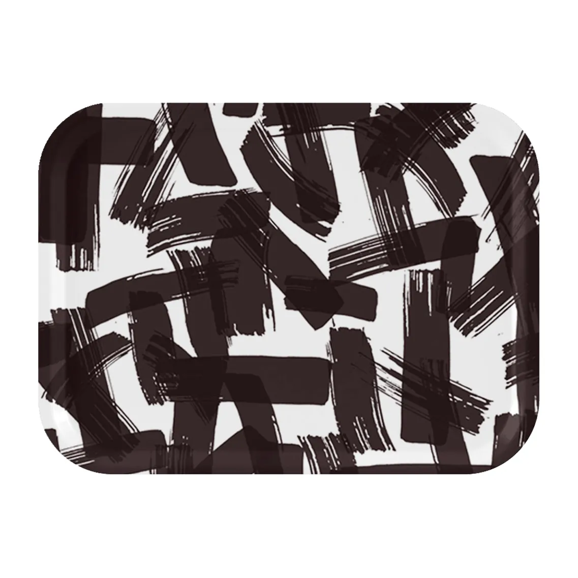 Åry Home Kryss Tablett 20 x 27cm Black-white