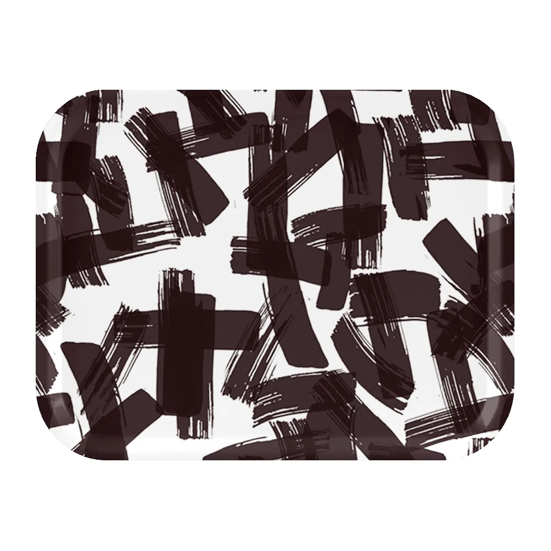 Åry Home Kryss Tablett 28 x 36cm Black-white