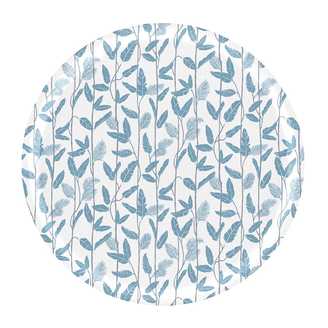 Åry Home Mougli Blue Tablett Ø65cm Blue-white