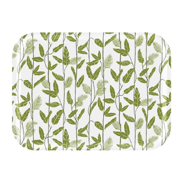 Mougli Green Tablett 20 x 27cm - Green-white - Åry Home