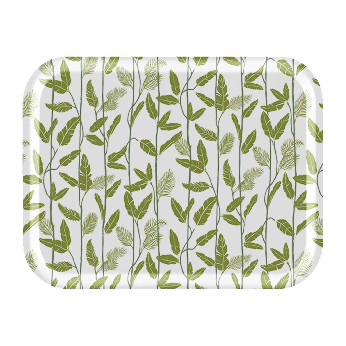 Åry Home Mougli Green Tablett 28 x 36cm Green-white