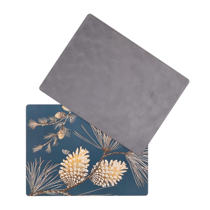 Pine Cone Platzdecke 2er Pack - Thunder - Åry Home