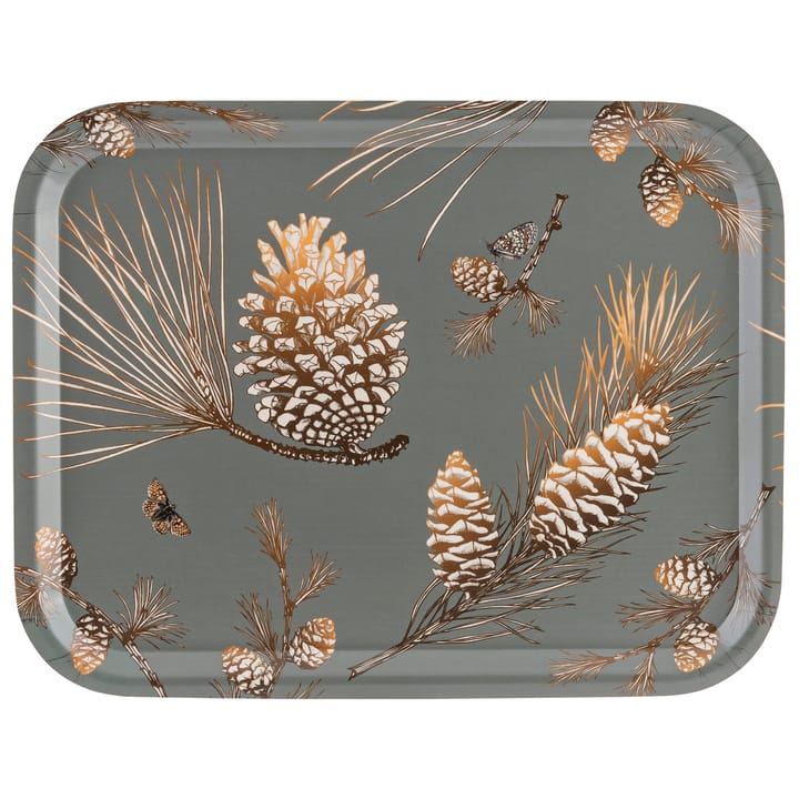 Pine Cone Tablett 28 x 36cm - Moss grey - Åry Home