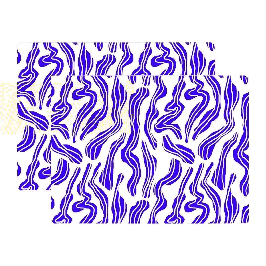 Åry Home Sudd Platzdecke 30 x 40cm 2er Pack Blue-white