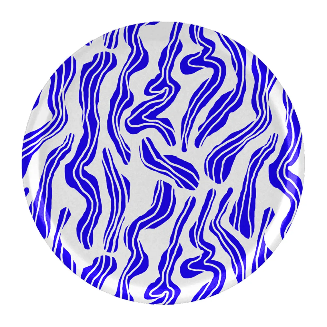 Åry Home Sudd Tablett Ø38cm Blue-white