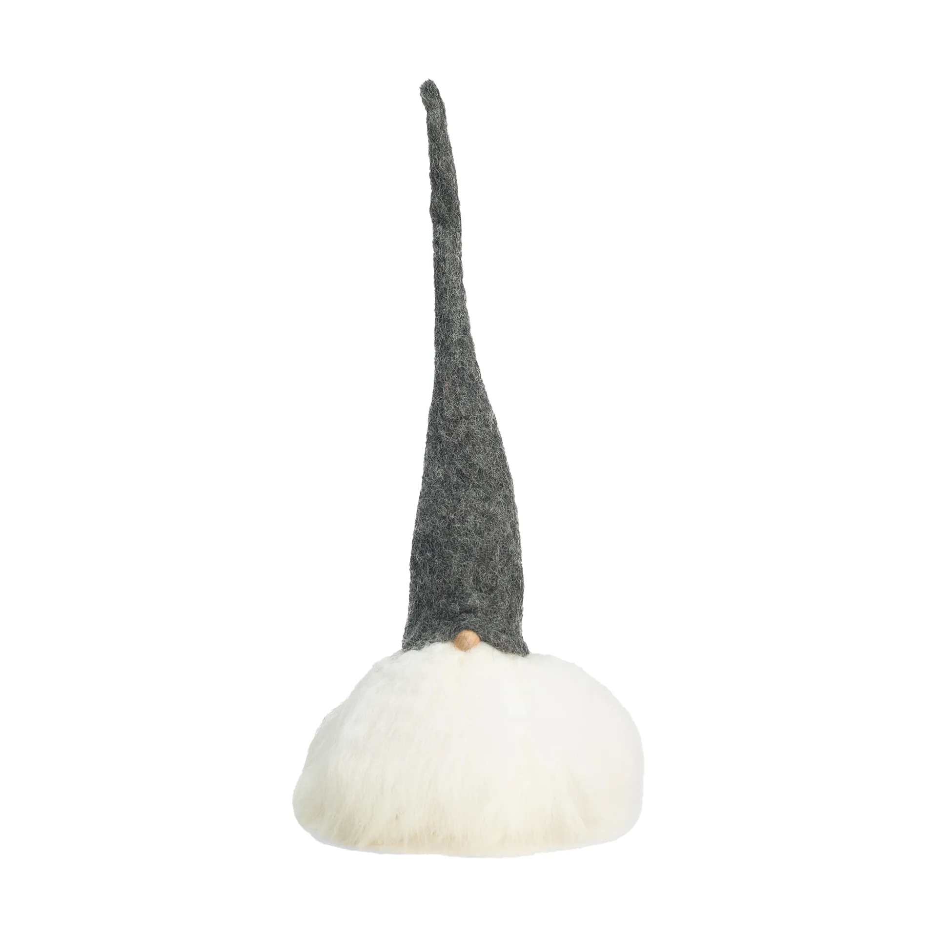 Bartwichtel, Grau/weiß, klein Åsas tomtebod