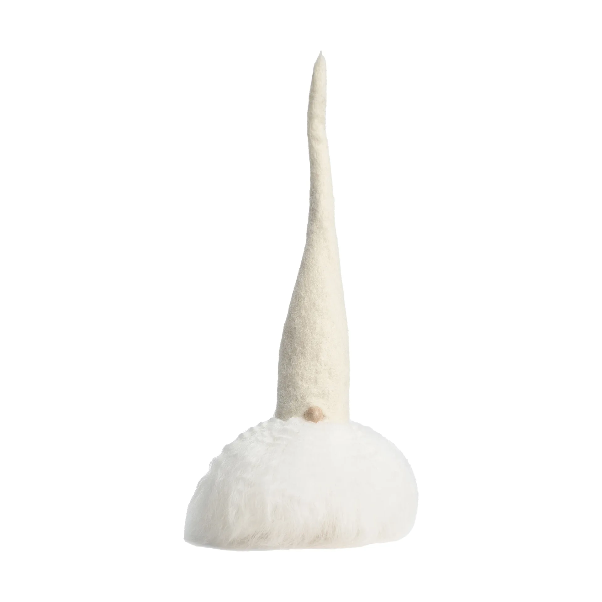 Bartwichtel, Weiß/weiß, klein Åsas tomtebod