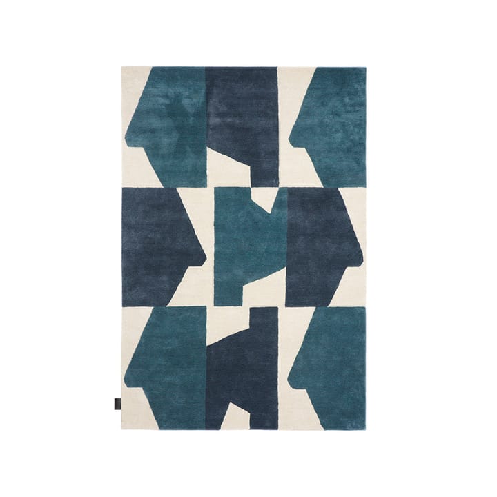 Ally Teppich - Blau/weiß, 200x300 cm - Asplund