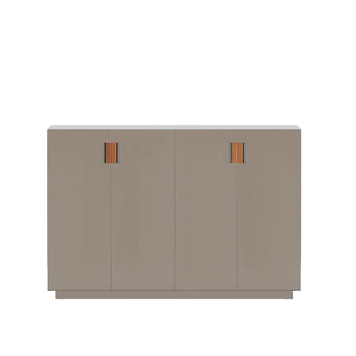 Frame 160 High Schrank - Dark sand, Falttüren, 42 cm, Cognac - Asplund