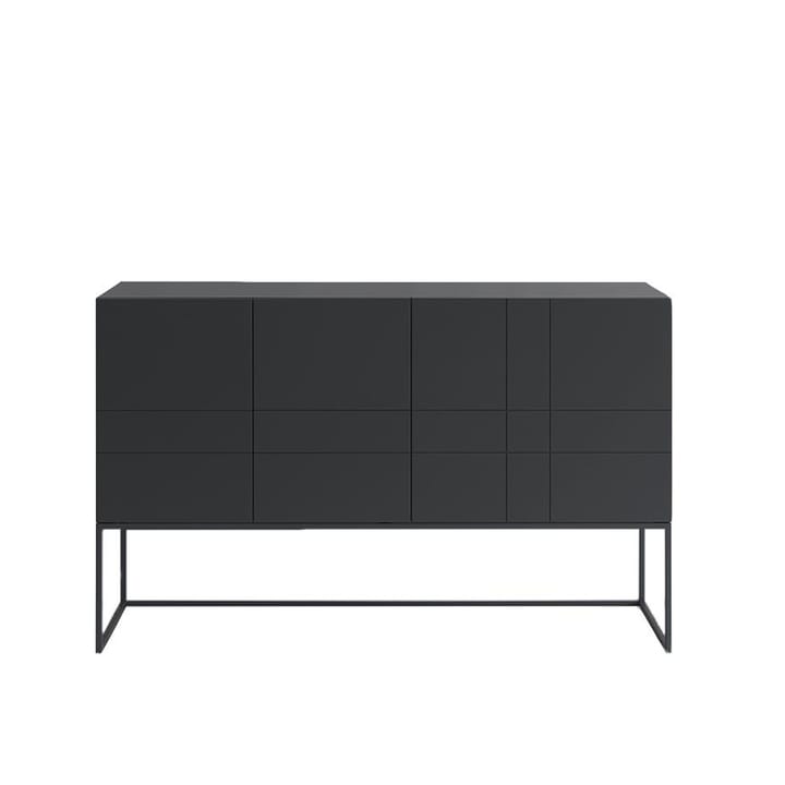 Kilt Light 137 Sideboard - Char grey, 3 Türen - Asplund