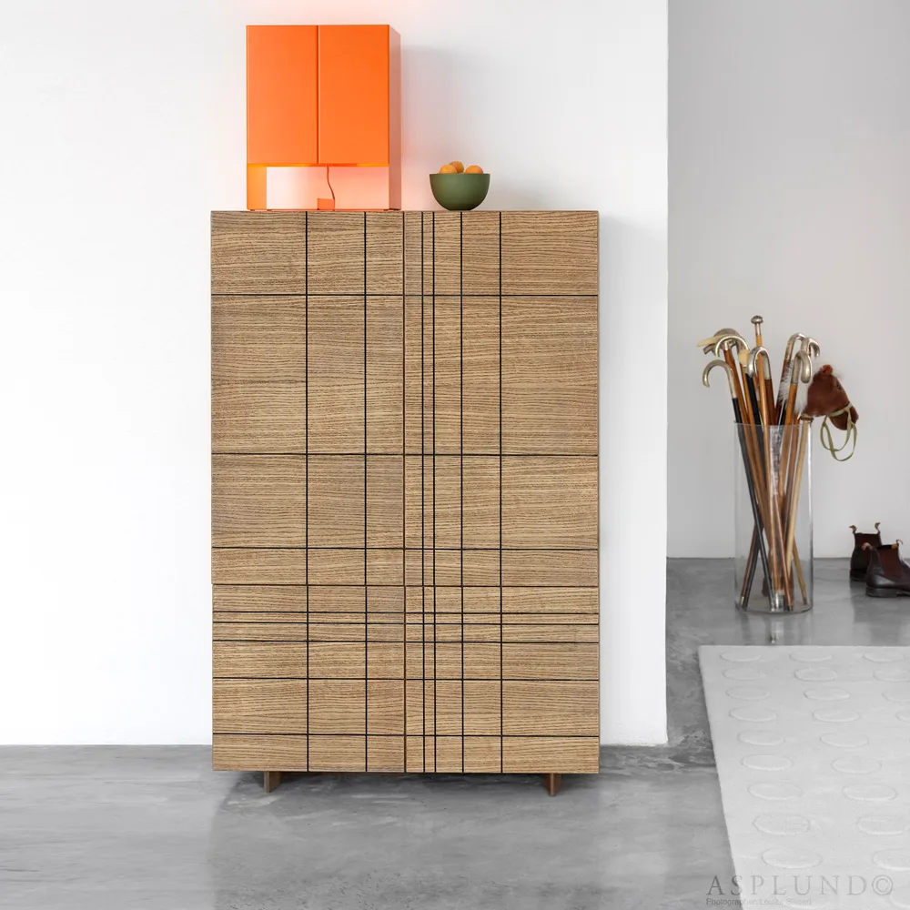 Kilt Light 137 Sideboard, Dark sand, 3 Türen Asplund