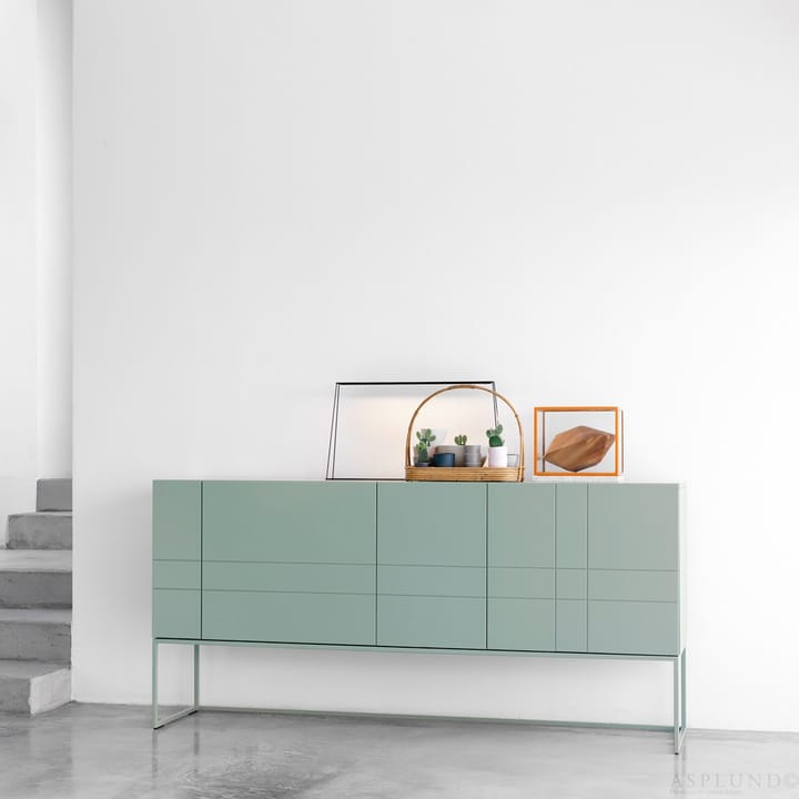 Kilt Light 180 Sideboard, Deep blue, 3 Türen, 2 Schubladen Asplund