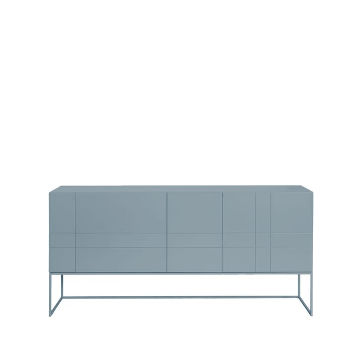 Kilt Light 180 Sideboard - Nordic blue, 3 Türen, 2 Schubladen - Asplund