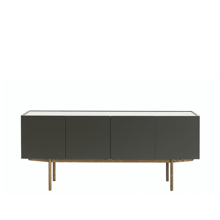 Luc Deluxe 160 Sideboard - Taupe, Top Carrara, Ben P6, Türen - Asplund