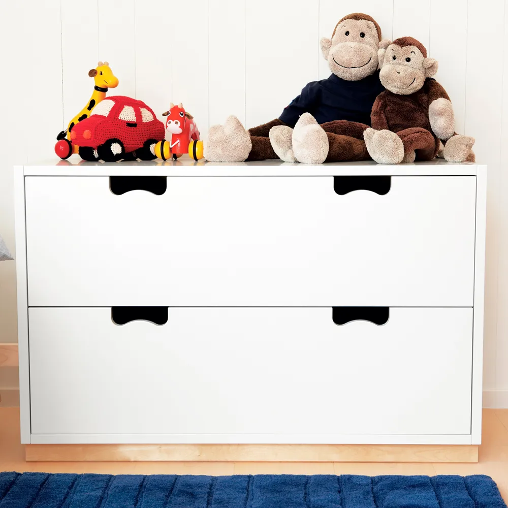 Snö A2 Kommode, Taupe, Birkensockel Asplund