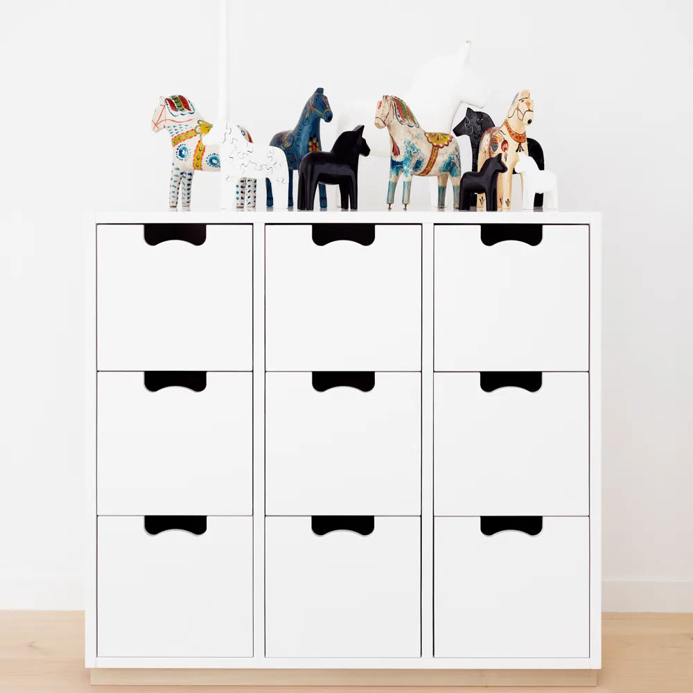 Snö B Kommode, Taupe, Birkensockel Asplund