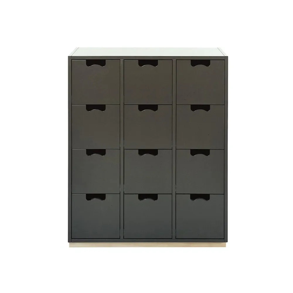 Snö B Kommode, Taupe, Birkensockel Asplund