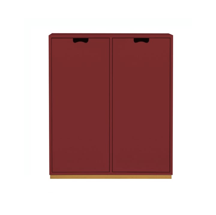 Snö E Schrank - Brown red, Tiefe: 30 cm - Asplund