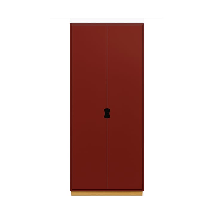 Snö F Hochschrank - Brown red, Tiefe: 30 cm - Asplund