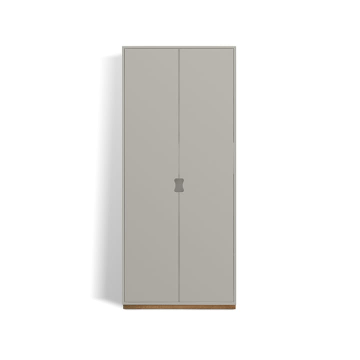 Snö F Hochschrank - Light grey, Eichsockel,  42 cm - Asplund