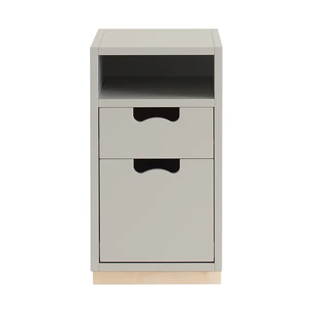 Snö G3 Nachttisch - 05 light grey, Ecksockel - Asplund