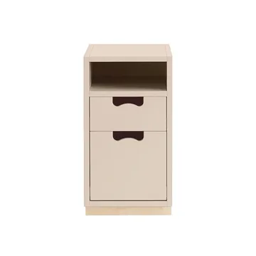 Snö G3 Nachttisch - Rose, Birkensockel - Asplund