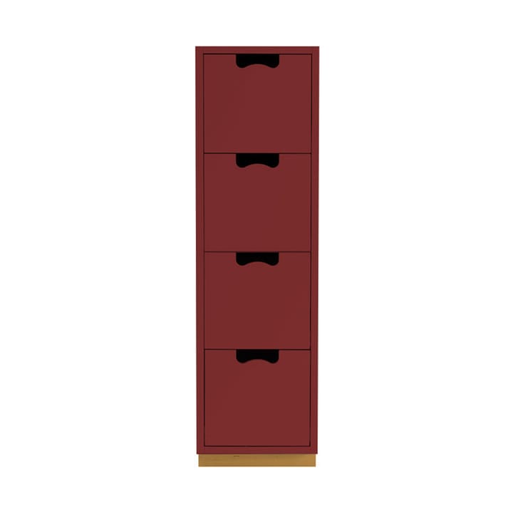 Snö J4 Kommode - Brown red - Asplund