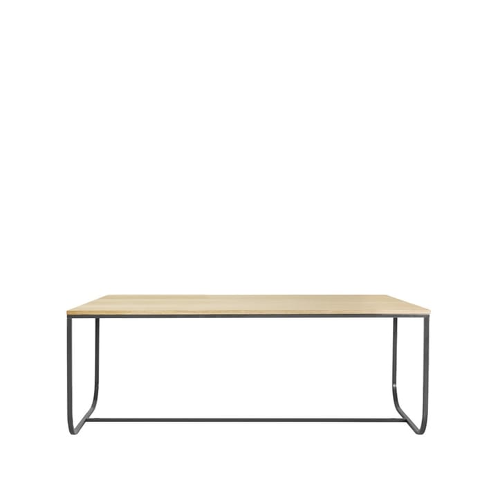 Tati Esstisch, Weiß gebeizte Eiche (p2), 200, Gestell storm grey Asplund