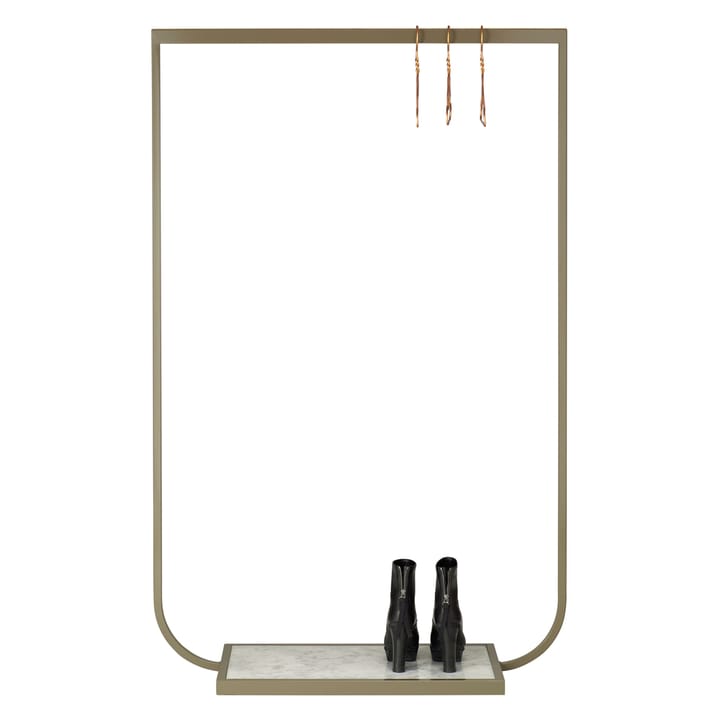 Tati Kleiderständer, Bronze, small, carrara marmor Asplund