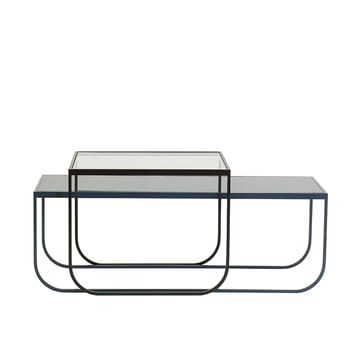 Tati Lounge High Couchtisch - Glas, Char Grey - Asplund