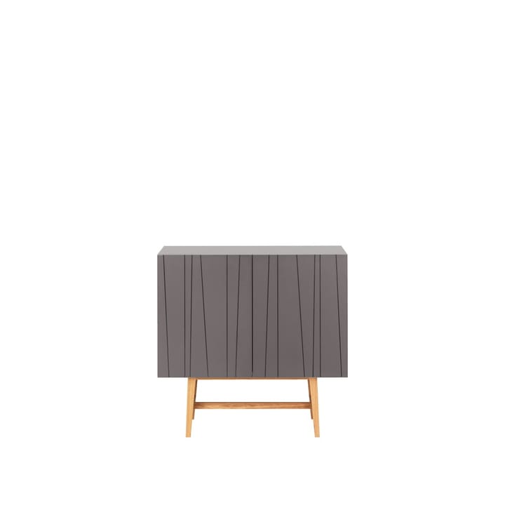 Vass 60 90 Sideboard - Storm grey, weiße Eiche P2 Gestell - Asplund