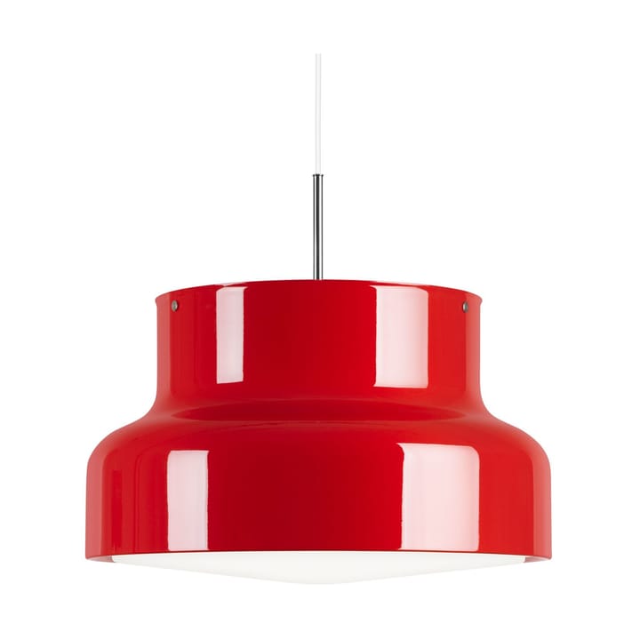 Bumling Pendelleuchte groß 600 mm - Rot-Opalglas - Ateljé Lyktan