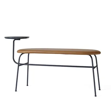 Afteroom Bank - Schwarz-cognac - Audo Copenhagen