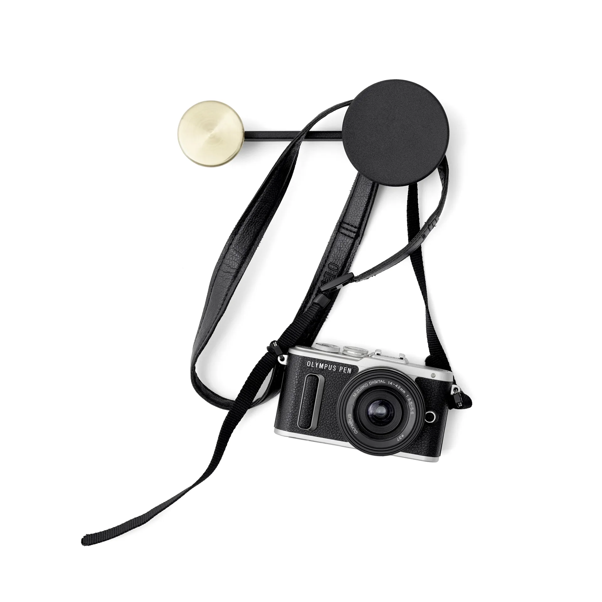 Afteroom Kleiderhaken klein, Schwarzer Messing Audo Copenhagen