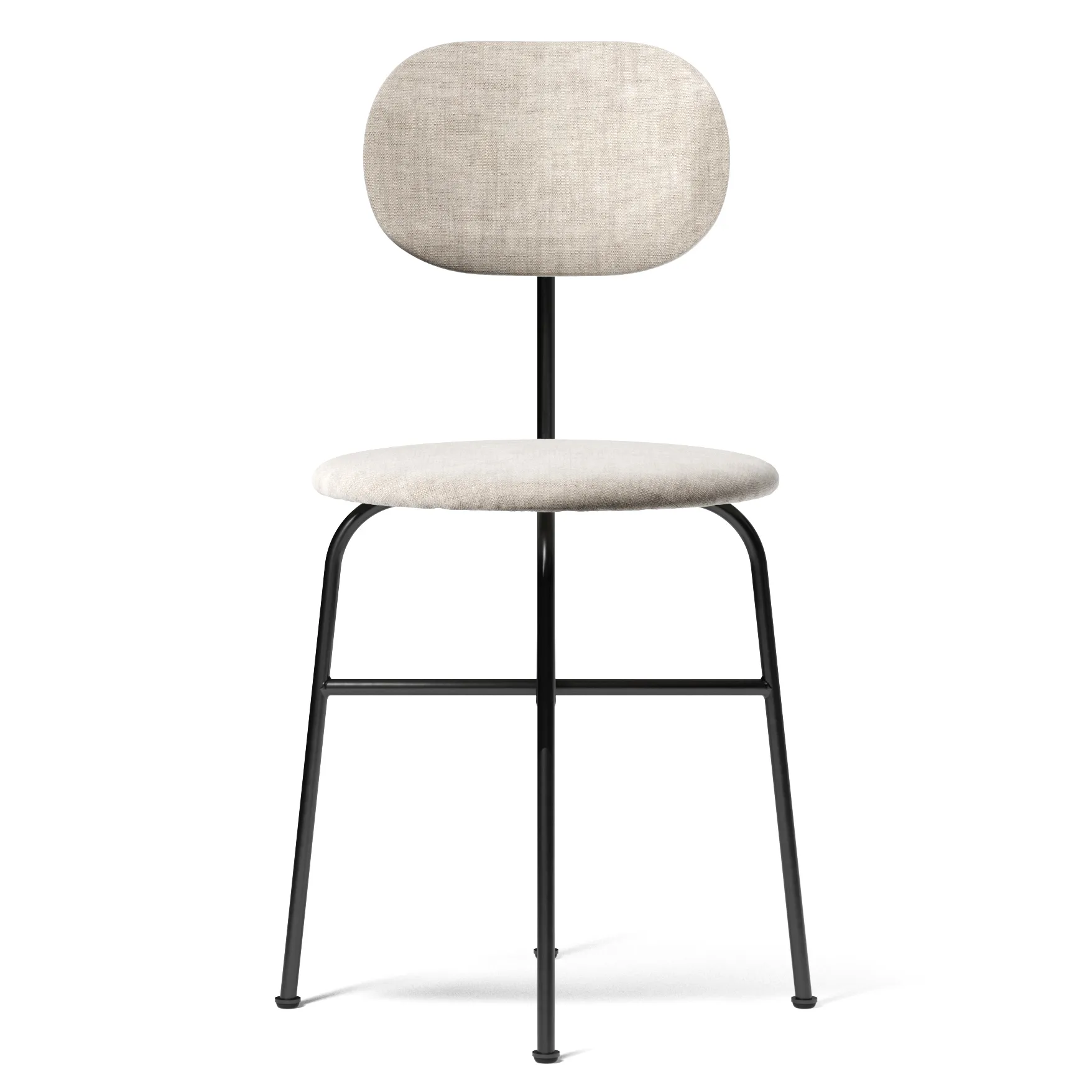 Afteroom Stuhl schwarze Beine Stoffsitz, Maple 222 Audo Copenhagen