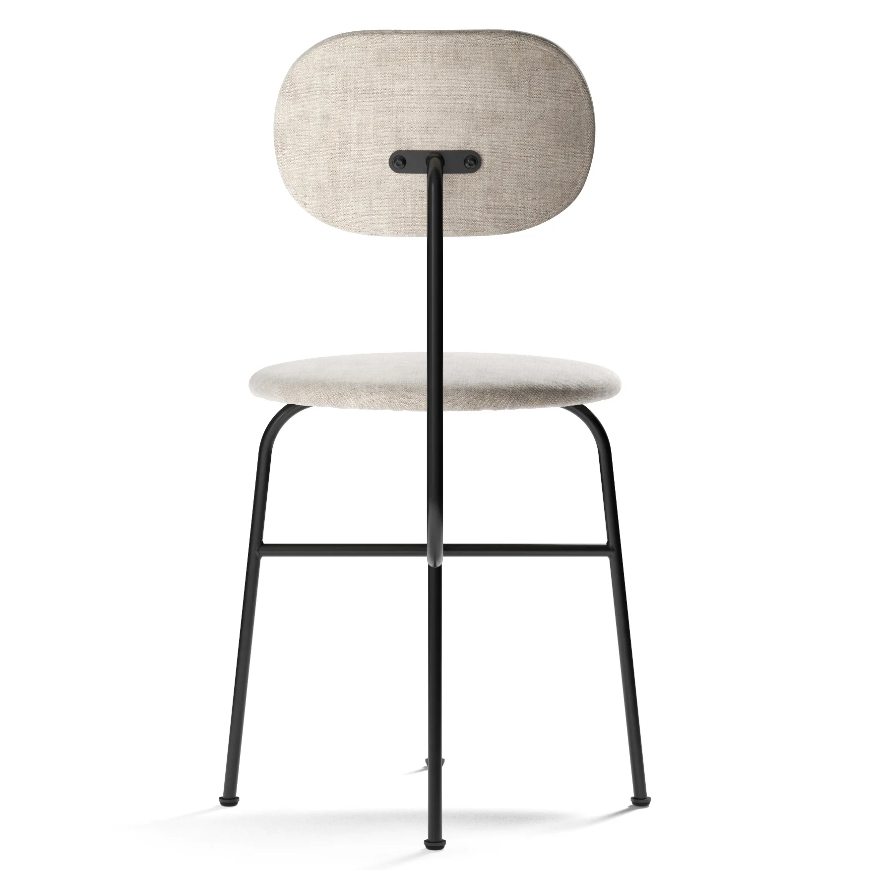 Afteroom Stuhl schwarze Beine Stoffsitz, Maple 222 Audo Copenhagen
