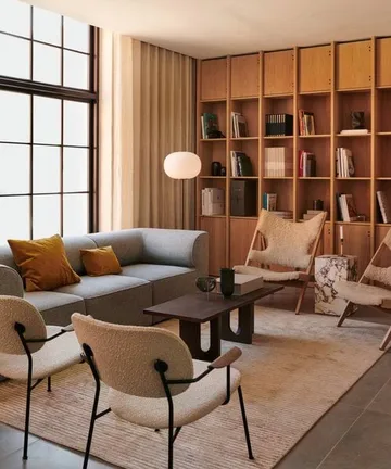 Androgyne Loungetisch - Oak dark stained - Audo Copenhagen