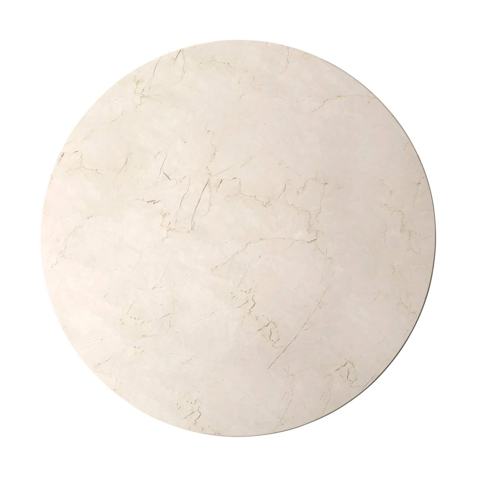 Androgyne Tischplatte für Beistelltisch, Crystal Rose, Ø65 cm Audo Copenhagen