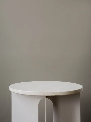 Androgyne Tischplatte für Beistelltisch - Crystal Rose, Ø65 cm - Audo Copenhagen