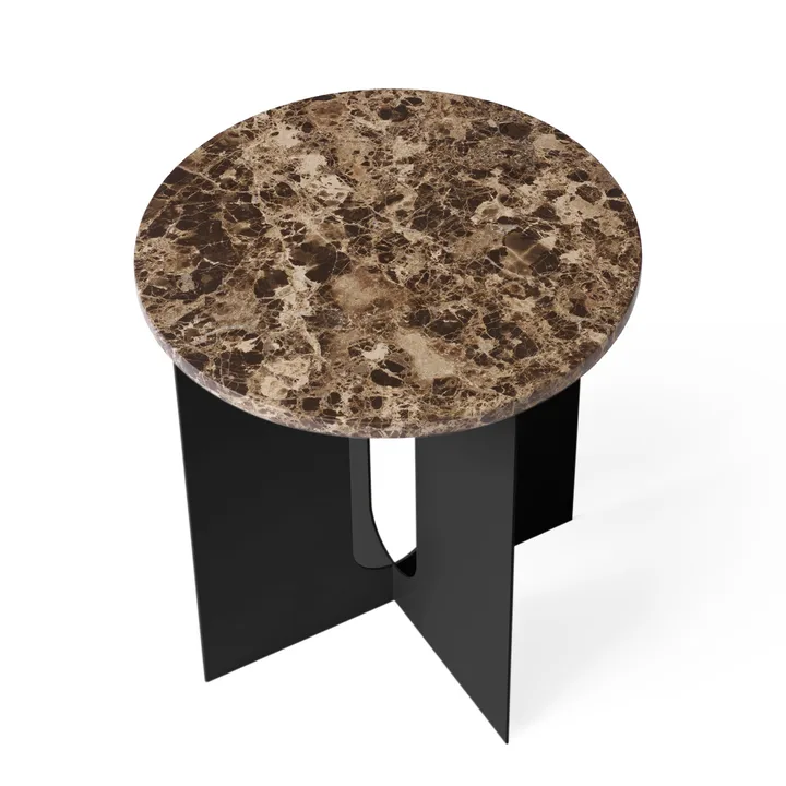 Androgyne Tischplatte für Beistelltisch - Emparador, Ø42 cm - Audo Copenhagen