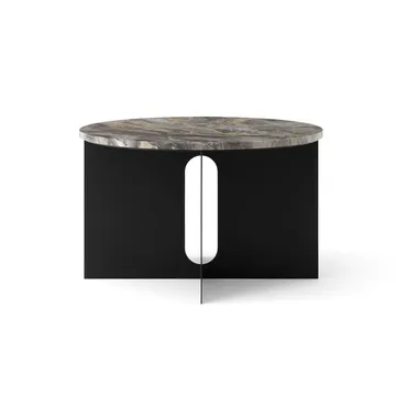 Androgyne Tischplatte für Beistelltisch - Grey galaxy, Ø65 cm - Audo Copenhagen