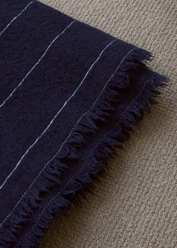 Battus Wolldecke 130 x 185cm - Indigo - Audo Copenhagen