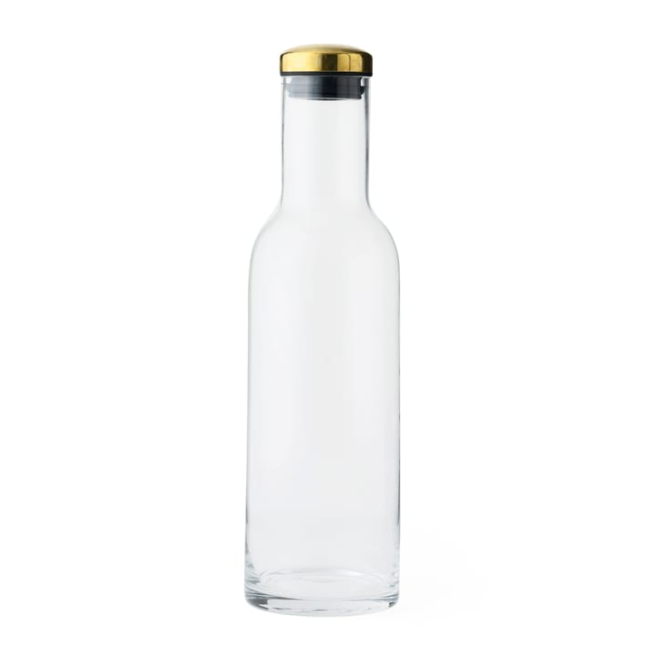 Bottle Karaffe 1 Liter - Glas-Messing - Audo Copenhagen