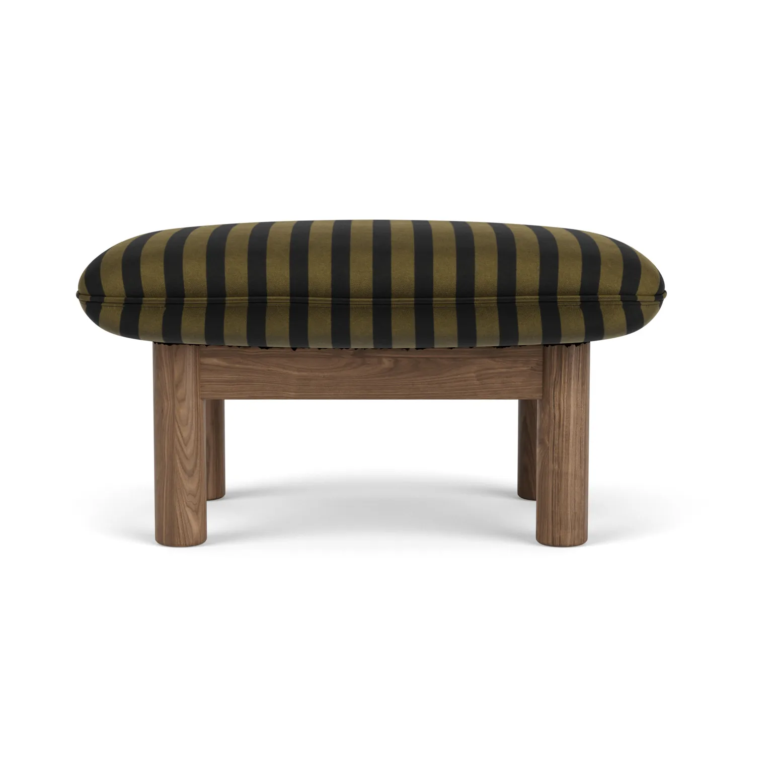 Brasilia Fußhocker, Walnut-Cabanon Soft FCL7029-04 Audo Copenhagen