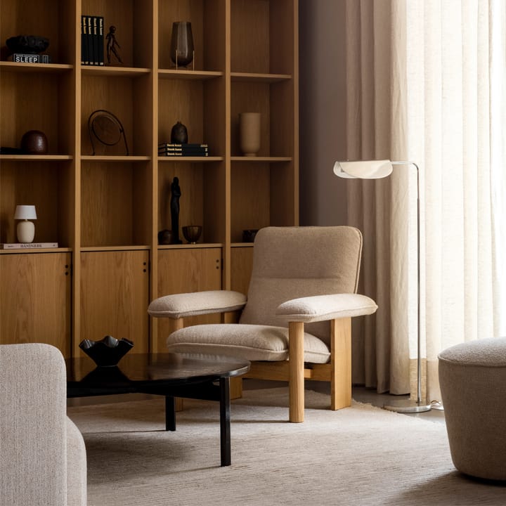 Brasilia Sessel, Oiled oak-Bouclé 02 beige Audo Copenhagen