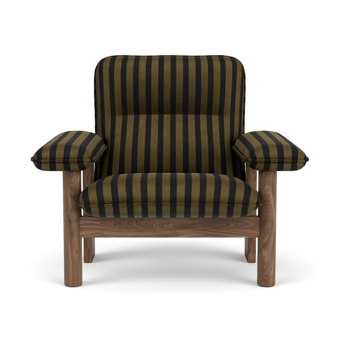 Brasilia Sessel, Walnut-Cabanon soft Audo Copenhagen